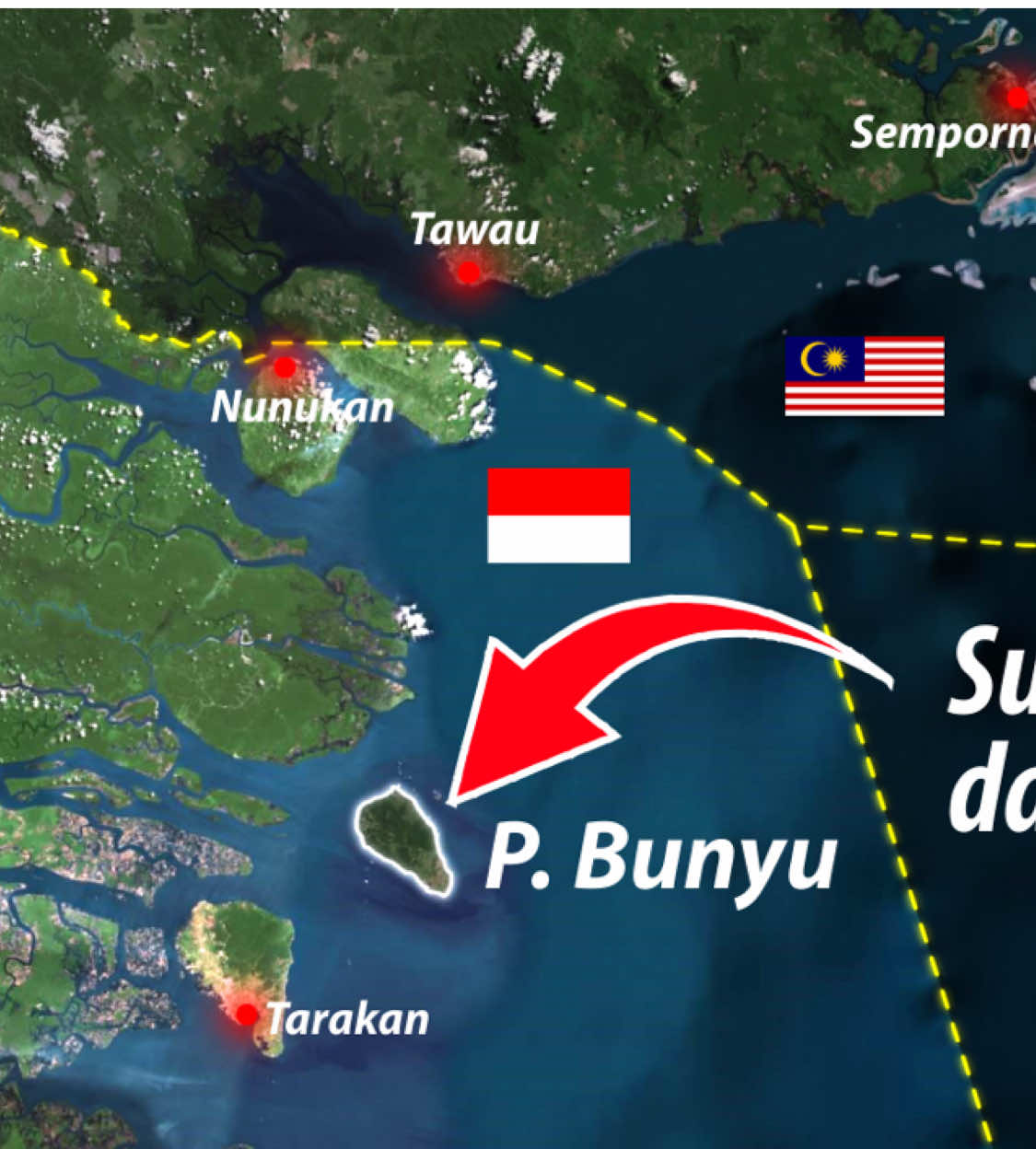 Pulau Bunyu, Surganya Migas dan Batu Bara di Perbatasan RI - Malaysia - Filipina #geografi #mhsgeo #bunyuisland #borneo #kalimantan 