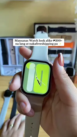 Mansanas look alike ba hanap mo ito na yon bi #smartwatch #mansanaswatch #affordable #s10smartwatch #tiktoklive #livehighlights 