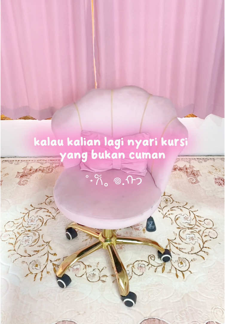 kursi putar multifungsi harus punya🤗🥰 #kursikerja #kursiroda #kursibantalpita #kursimultifungsi 