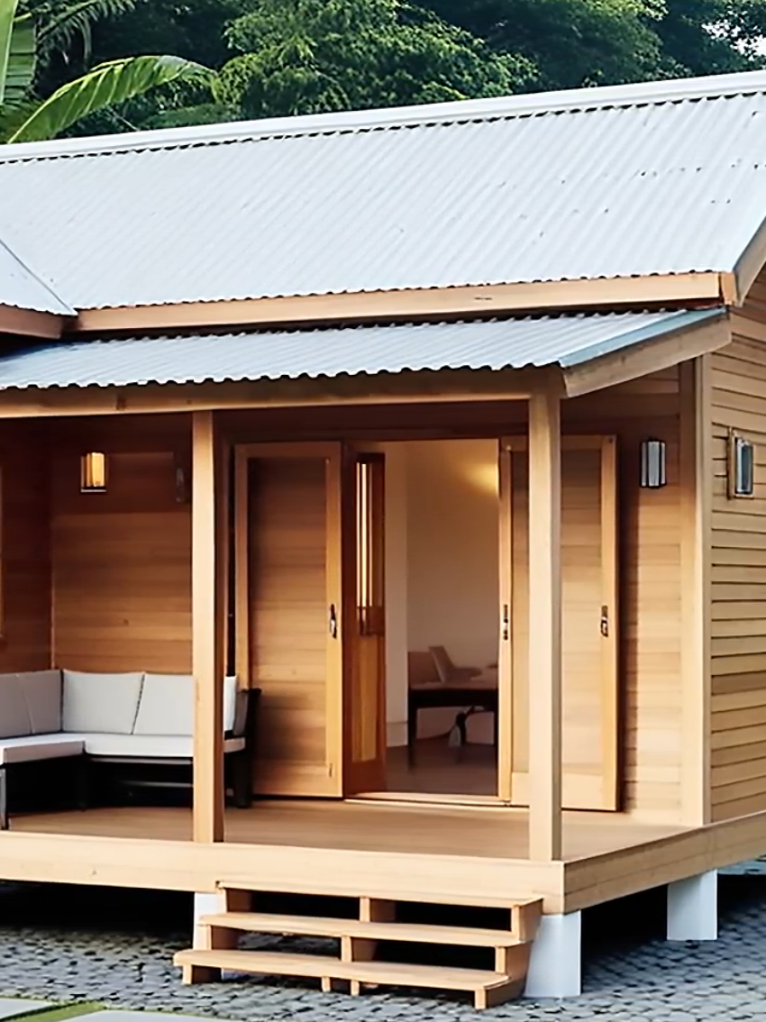 Rumah Kayu #villagelife #rumahsederhana #inspirasirumah #house #huis #Дом #dom #casa #Home #fyp 