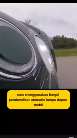 Fungsi pembersihan otomatis Lampu depan mobil 