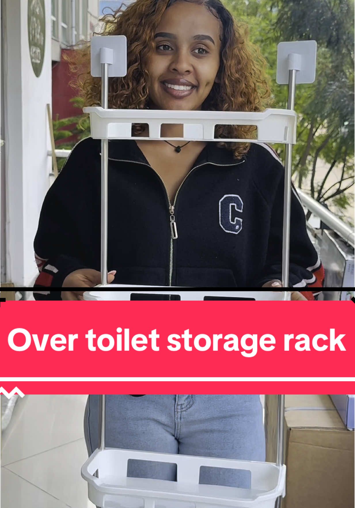 #CapCut #over toilet storage rack #onlineshopping #foryoupage❤️❤️ #fyp #viral_video @Rahma car decor @hilumart16 