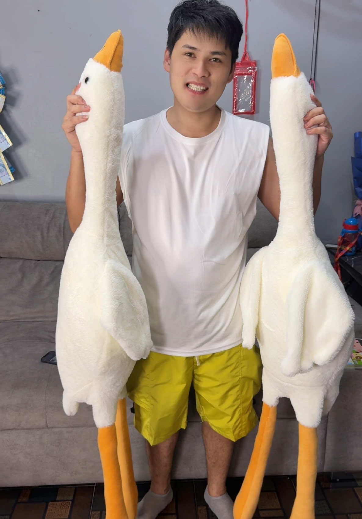 #ตุ๊กตาเป็ด  #หมอนข้างเป็ด  #ตุ๊กตาตัวใหญ่  ##TTSร้านใหม่ลดแรง