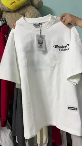 Áo thun boxy thêu Catchy #xh #localbrand #viral #fyp #outfit #aothun 