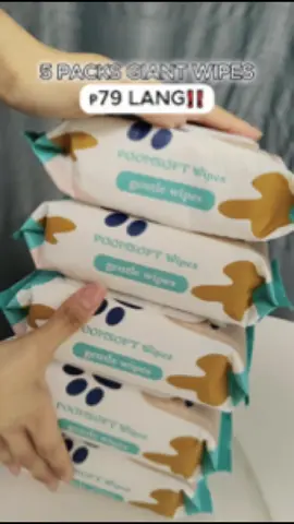 5.15 payday sale‼️5 Packs Only 79 lang!!! Unscented baby wipes 400pcs.👶💖#poomsoft #babywipes #poomsoftgentlebabywipes #poomsoftwipes #wipes #payday #paydaysale #fyp #fyppppppppppppppppppppppp #poomsoftbabywipes 