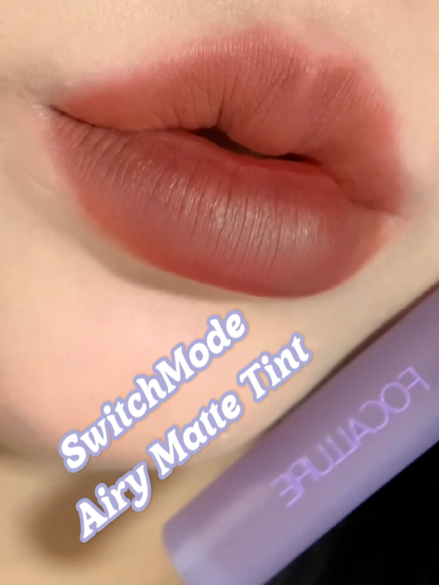 🌫️ Tekstur dari basah jadi blur matte, nggak bikin kering atau memperjelas garis bibir! #focallure #focallurebeauty #focallurebeautyshow #lipglaze #lipstick #liptint #transferproof