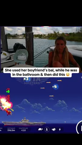 She just got lucky 😮‍💨