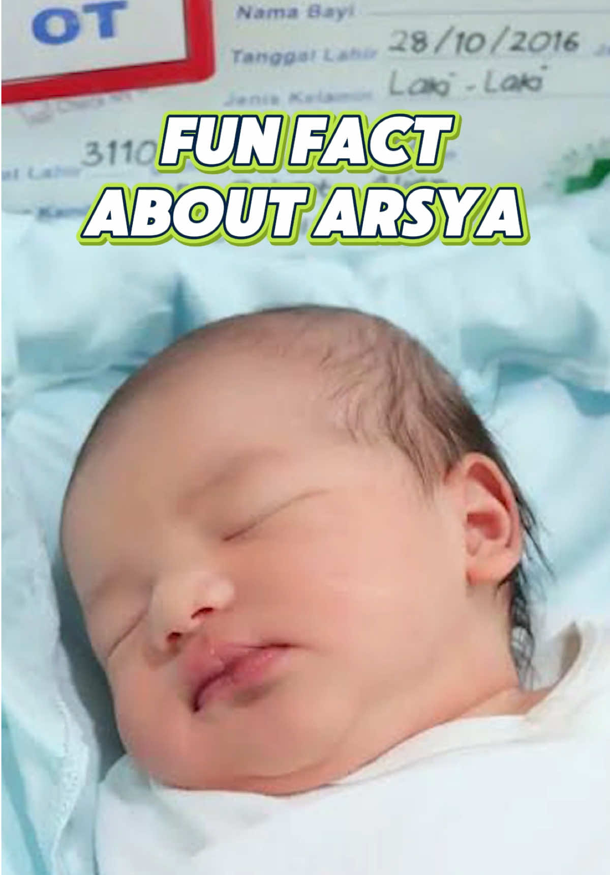 FunFact tentang kelahiran @Arsya Hermansyah yang aku belum pernah cerita ini ke siapa-siapa guys! 😃