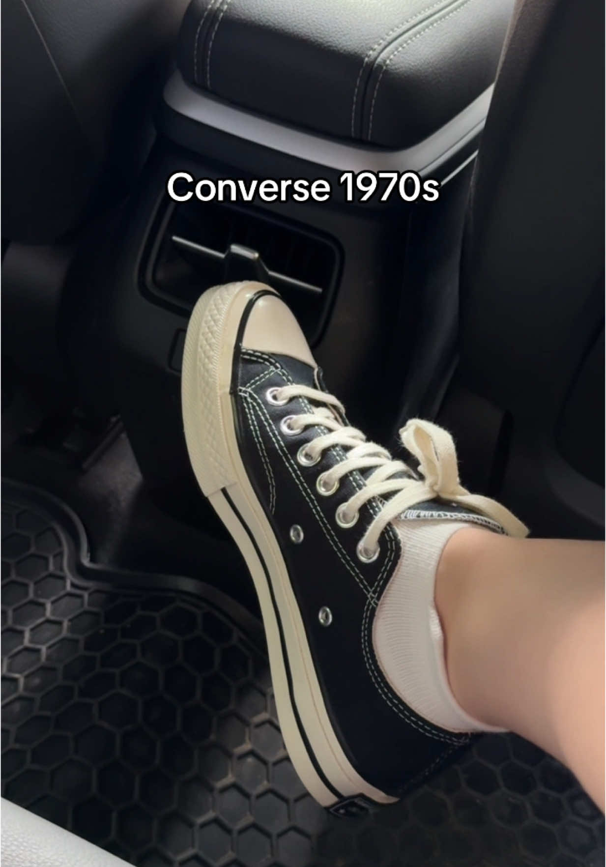 Giầy Converse Chuck 1970s Black/White Hi - 162050 Giầy Chính Hãng, Vải Canvas, Bền Bỉ, Sneaker Baáic ##converse##videoviral##xuhuongtiktok
