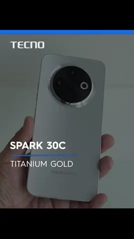 The TECNO SPARK 30c just got a golden upgrade! Now available in Titanium Gold — because style and performance go hand in hand. #TECNOSPARK30C #SPARK30Series #RollOut #TECNOPhilippines