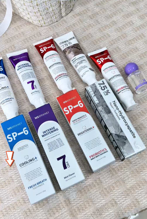 MSDRWIKEY SP-6 Oral Care Set (5-Pack) | Probiotic Formula for Enamel Protection & Fresh Breath | Includes Oral Spray #TikTokShop #springtok #fyp #toothpaste #tooth #tiktokmademebuyit #oralhealth #foryourpage