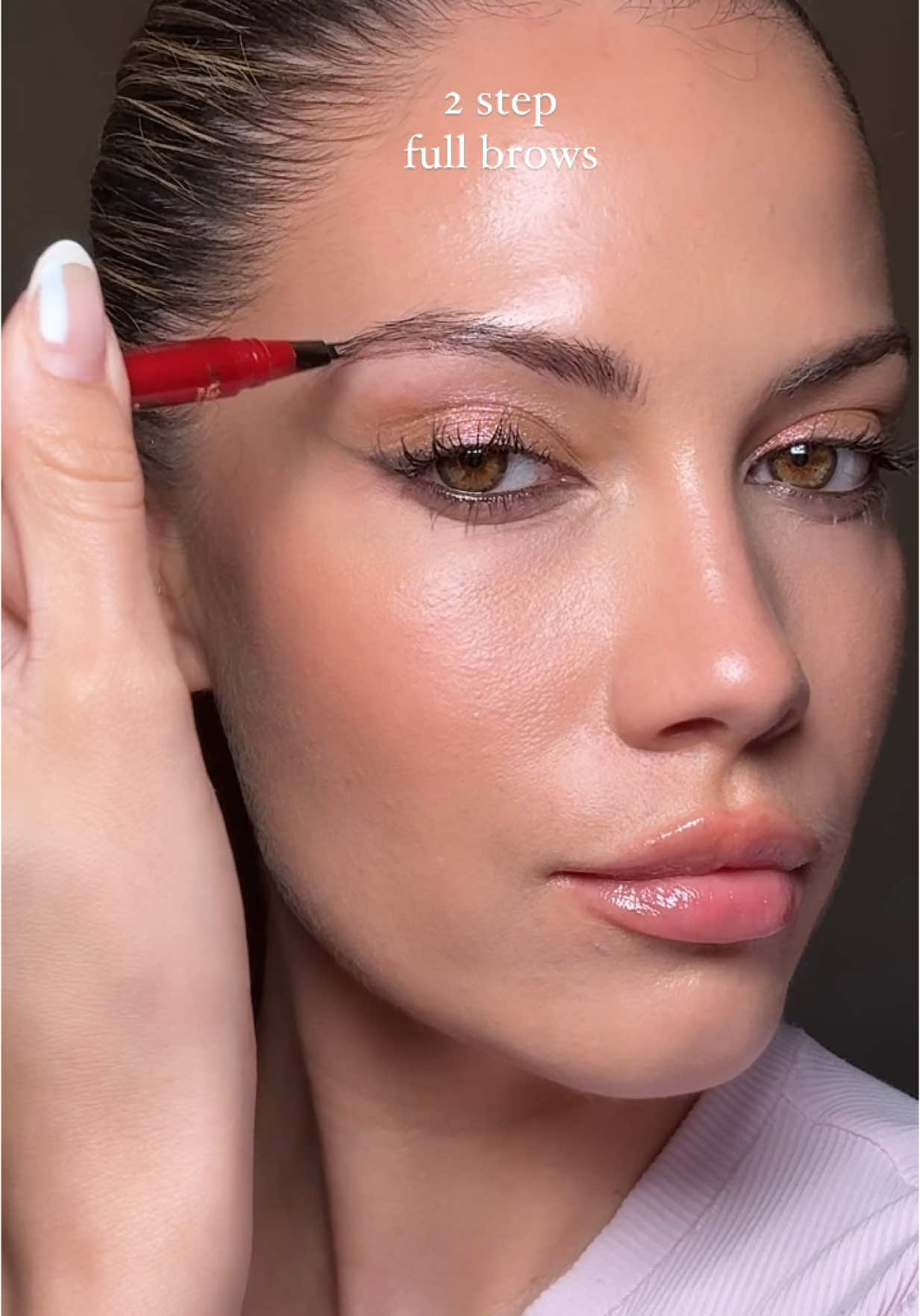 AD. If this can make my brows look thicker then it can to anyone’s ! What a difference and so easy ! @lorealparis  • @L’Oréal Paris Infallible Faux Brow, Up To 2-Day Brow Tint Pen Dark Brunette @L'Oréal Paris UK Infallible Brow Lamination for Upto 24Hour Longwear Brow Hold  • #makeup #makeuptutorial #makeuphacks 