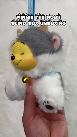 When Pooh dresses up as Cat#winniethepooh #pooh #disney #unboxing #blindbox #minisoblindbox 