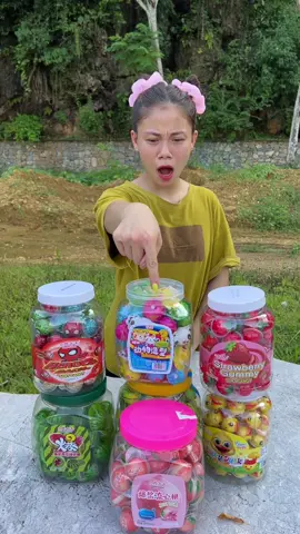 Colorful candy box, attractive mama #shorts #candy #lollipop 