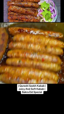 Qureshi Kabab | Qureshi Seekh Kabab Recipe | Juicy And Soft Kabab | Bakra Eid Special Recipe  #Rubtakhankitchen #foryoupage #gosht #seekh #kabab #qureshi #eid #special #seekh #kabab #beef #Recipe #Canada 