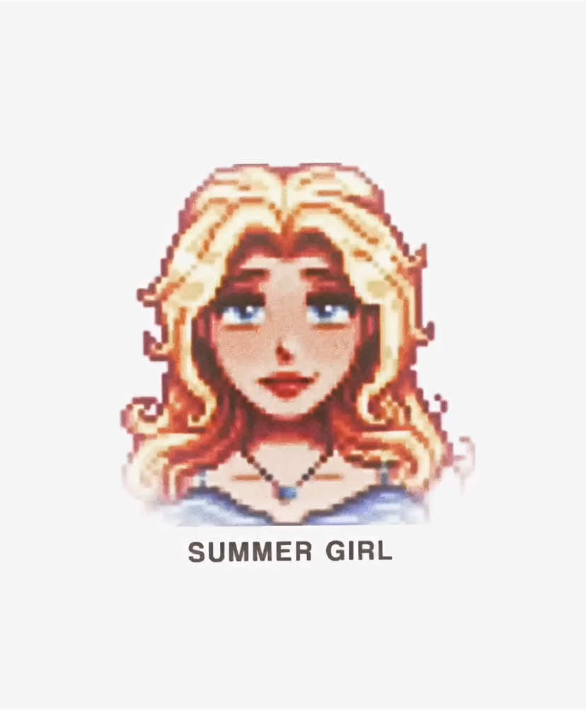 SUMMER GIRL #sdv #sdvedit #haleystardewvalley #haleystardewvalleyedit #vsp #wlw #stardewvalley #stardewvalleymemes #fyp #foryou #moots #mutuals 