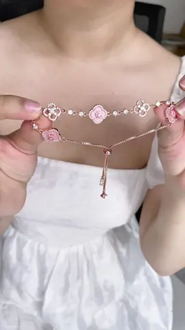 Lắc tay sakura Hồng siêu bánh bèo mà chị em nhất định phải có#vongtay#lactay