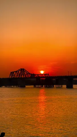 Bắt được chiếc hoàng hôn để đời🥹#hoanghon #caulongbienhanoi 