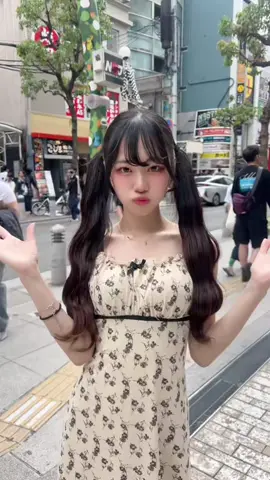 愛音とどこ行きたい〜❓👣#アイドル #地下アイドル #アルキュート #アメリカ村 