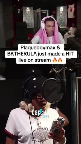Plaqueboymax & BKTHERULA just made a HIT live on stream 🔥🔥#bktherula #plaqueboymax #fyp #twitchclips 