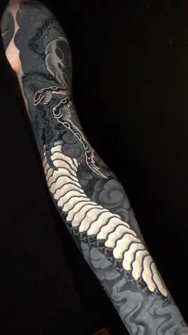 • @alexrusty  #WHITEonblacktattoo by @TTTSWRLDS #TTTSWRLDS ™️ #whiteinktattoo #blacktattoo #blackworktattoo #blackwork #blacksleeve #tattoolife #blacksleevetattoo #whiteonblack #bodymodification #blackworktattoos #darktattoos 