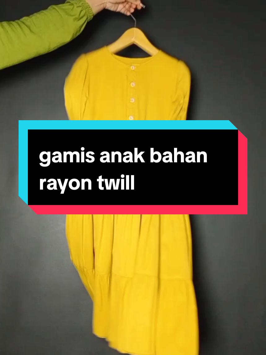 rekomendasi gamis anak bahan rayon twill#gamisanak #gamismurah #gamiskekinian #gamislebaran #gamiscantik #racuntiktok 