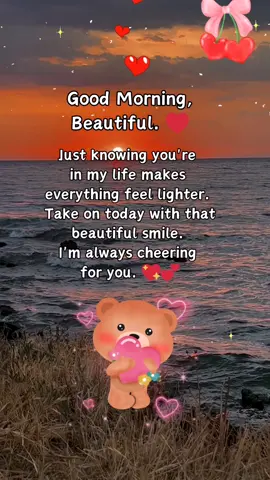Good Morning, My Beautiful ❤️ #Love #mylove#boyfriend #girlfriend#couple #darling#lover #lovequotes #fyp #morning#goodmorning 