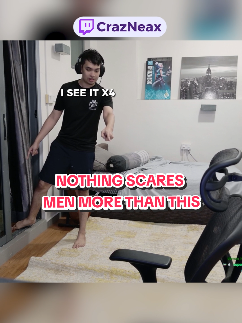Nothing scares a grown ass man more than this...  #fypsg #fyp #tiktoksg🇸🇬 #tiktoksg #funny #memes  #funnymoments #viral #viraltiktok #viralvideo  #singapore #cockroach  #streamer 