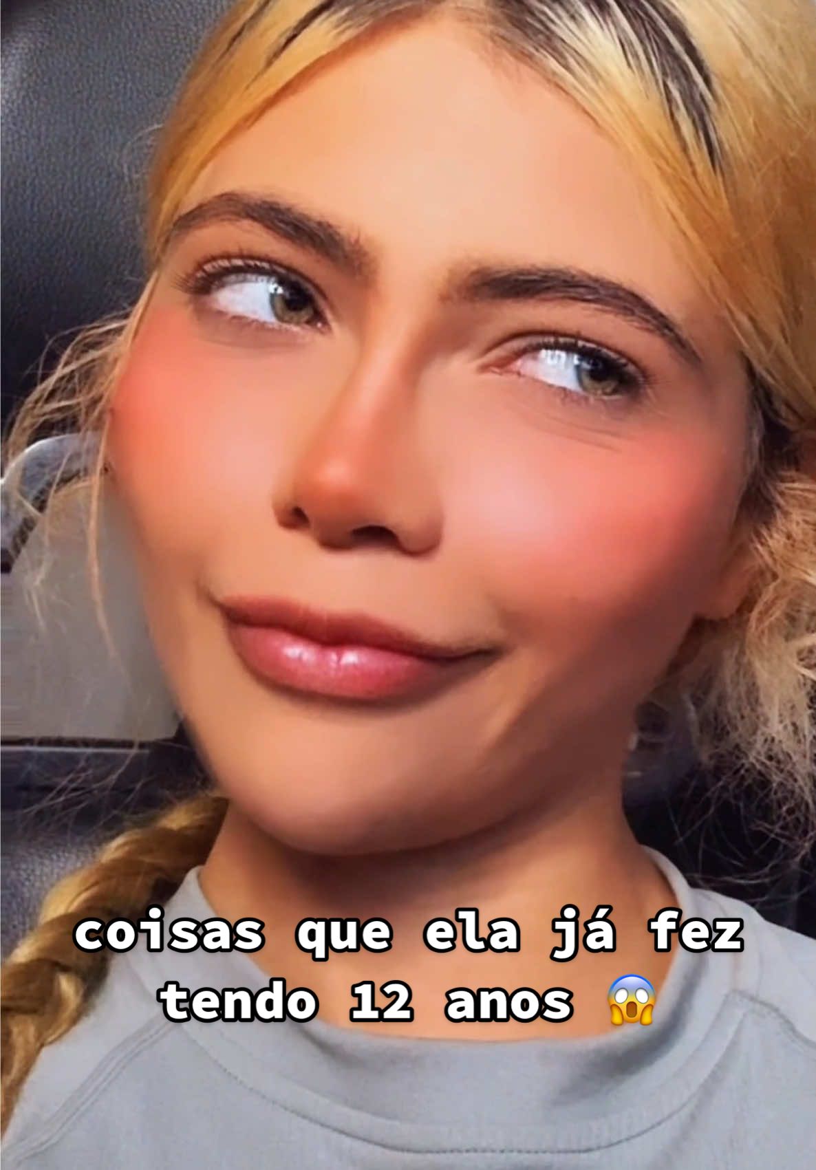 COISAS QUE ELA JÁ FEZ TENDO 12 ANOS 😱 