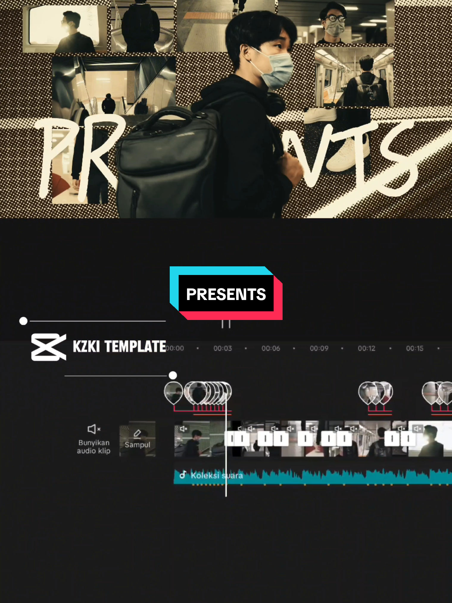 PRESENTS  #trending #fyp #templatecapcut #cinematic #aesthetic #Vlog #CapCut 