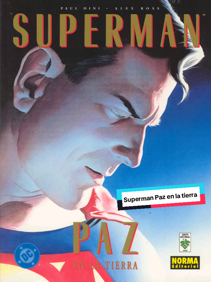 Superman Paz en la tierra es un bonito cómic para leer en cualquier momento del año 🫶 no solo en navidad  #Superman #Paz #Supermanpazenlatierra #Comics #comic #dccomics #AlexRoss #Dibujo 