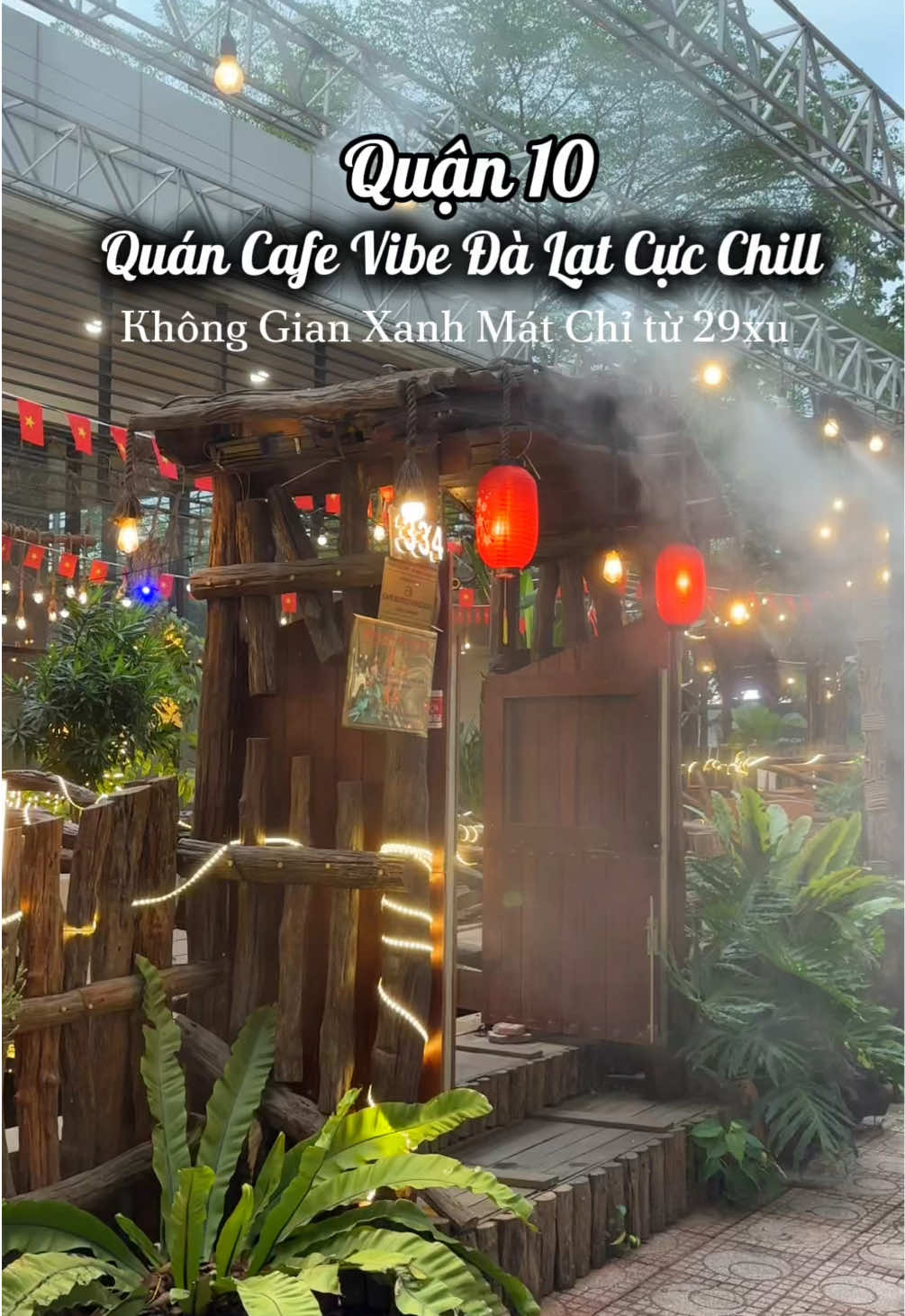 Chiếc quán xanh mát ngay Quận 10 ít người biết ☘️🌿 #saigon #caphedep #coffeesaigon #caphesaigon #cafedep #cafebistrokingdom #caphequan10 