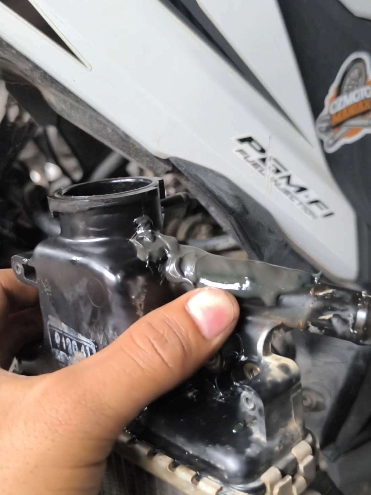 selisih harga yang sedikit mending pake ori aja buat radiator atau sistem pendinginan Honda vario 125 dan 150