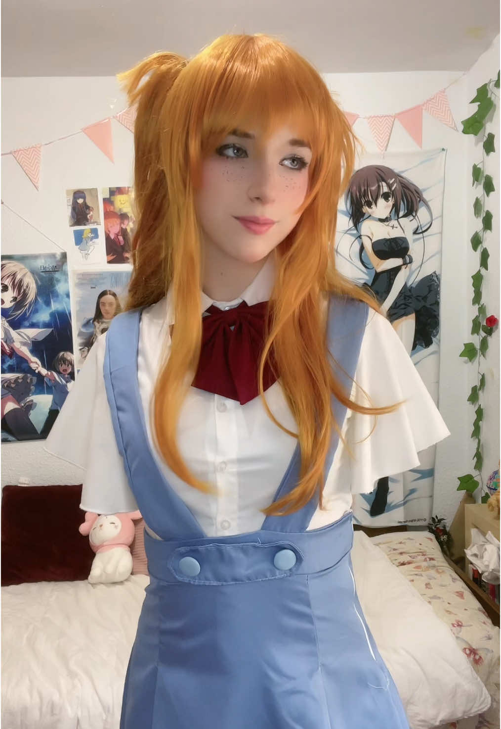 I am real and you are not… #asuka #asukalangley #evangelion #cosplaygirl 