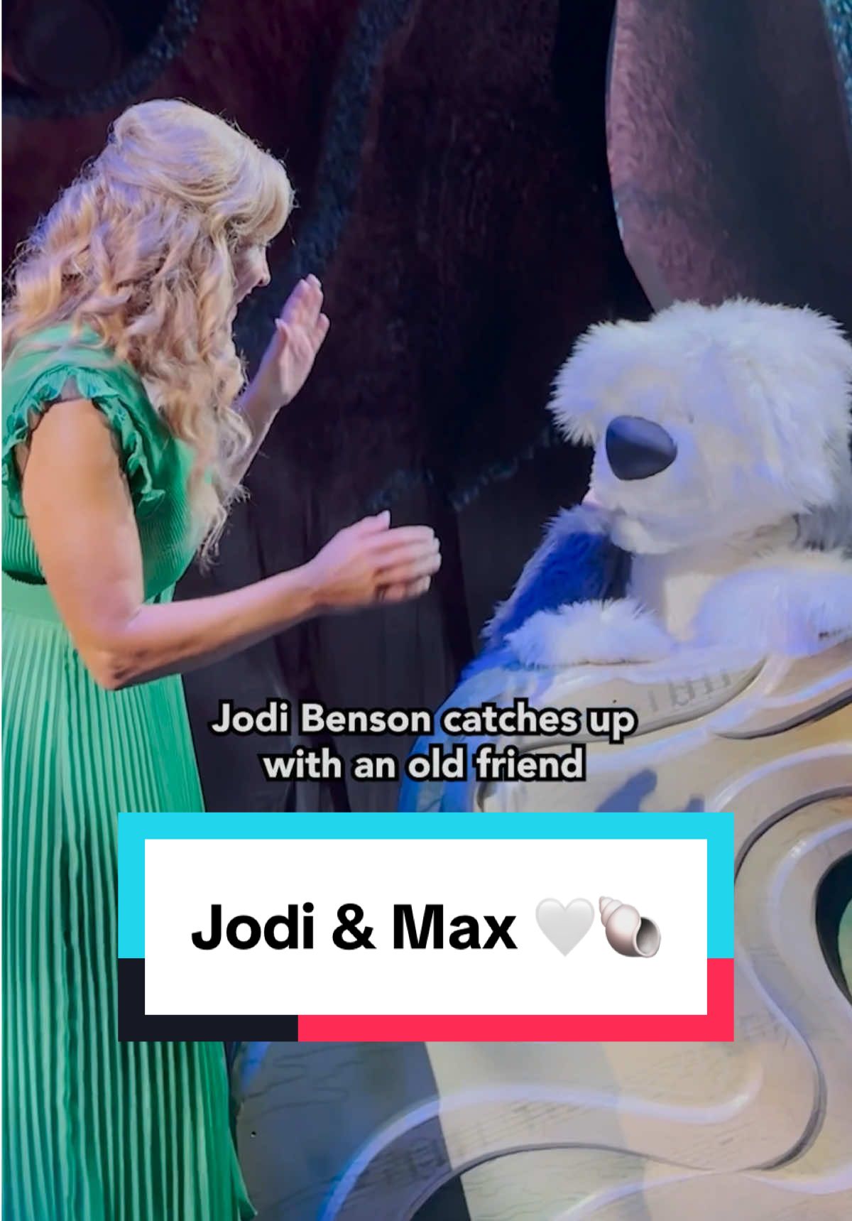 Max and @Jodi Benson are sharing their excitement for the all new show coming to Disney's Hollywood Studios 😆 🧜‍♀️ #DisneyWorld #HollywoodStudios #TheLittleMermaid 