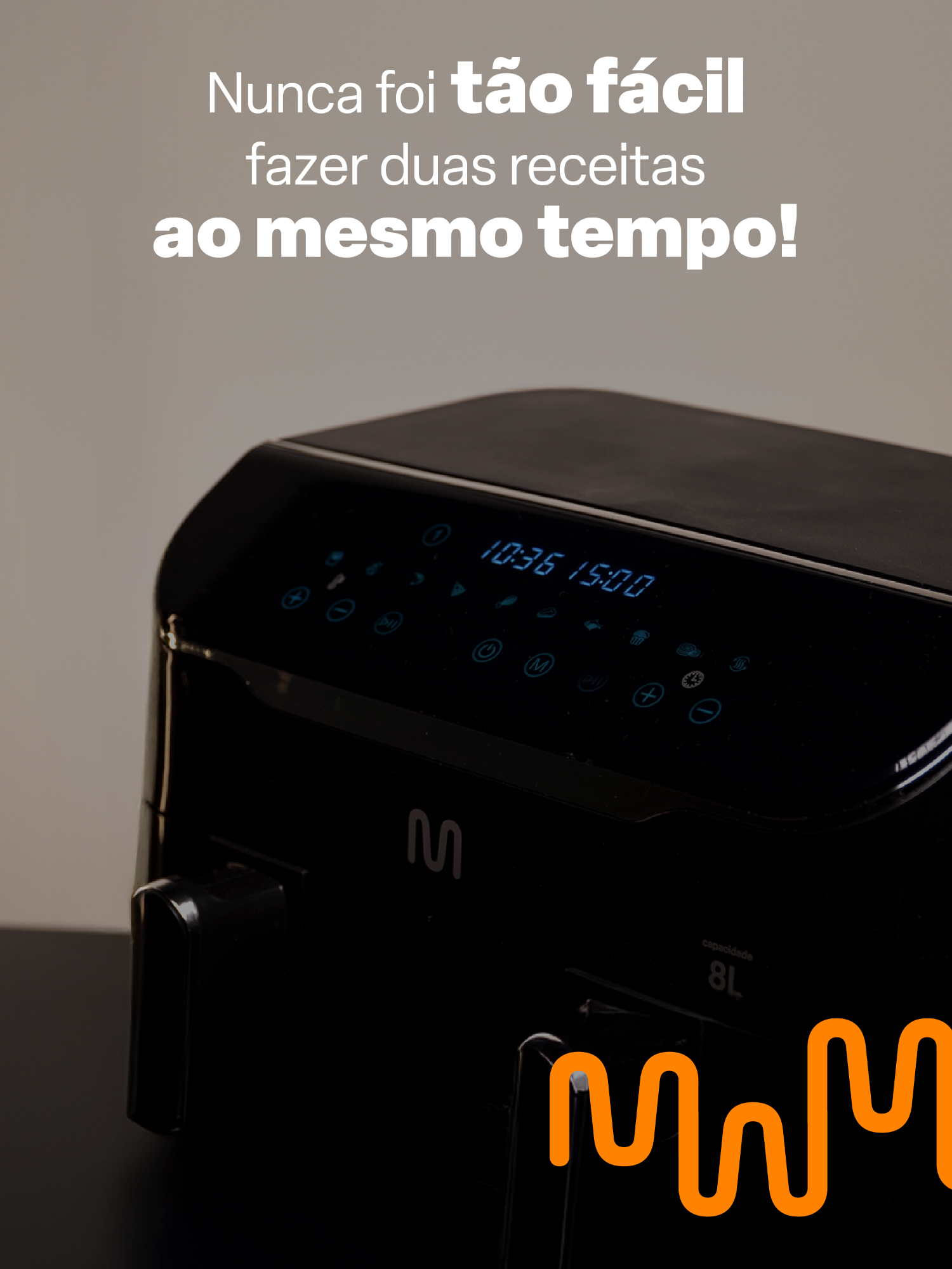 A Air Fryer 8L com 2 gavetas da Multi foi feita para transformar sua rotina na cozinha! Prepare duas receitas ao mesmo tempo, com tempos e temperaturas diferentes, e tenha mais sabor sem complicação. Garanta a sua em nosso site e veja como a sua rotina pode ficar Multi melhor! 💙 #Multi #GrupoMulti #MultilaserAgoraÉMulti #AirFryer #AirFryer2Gavetas #GO219 #fy #fyp