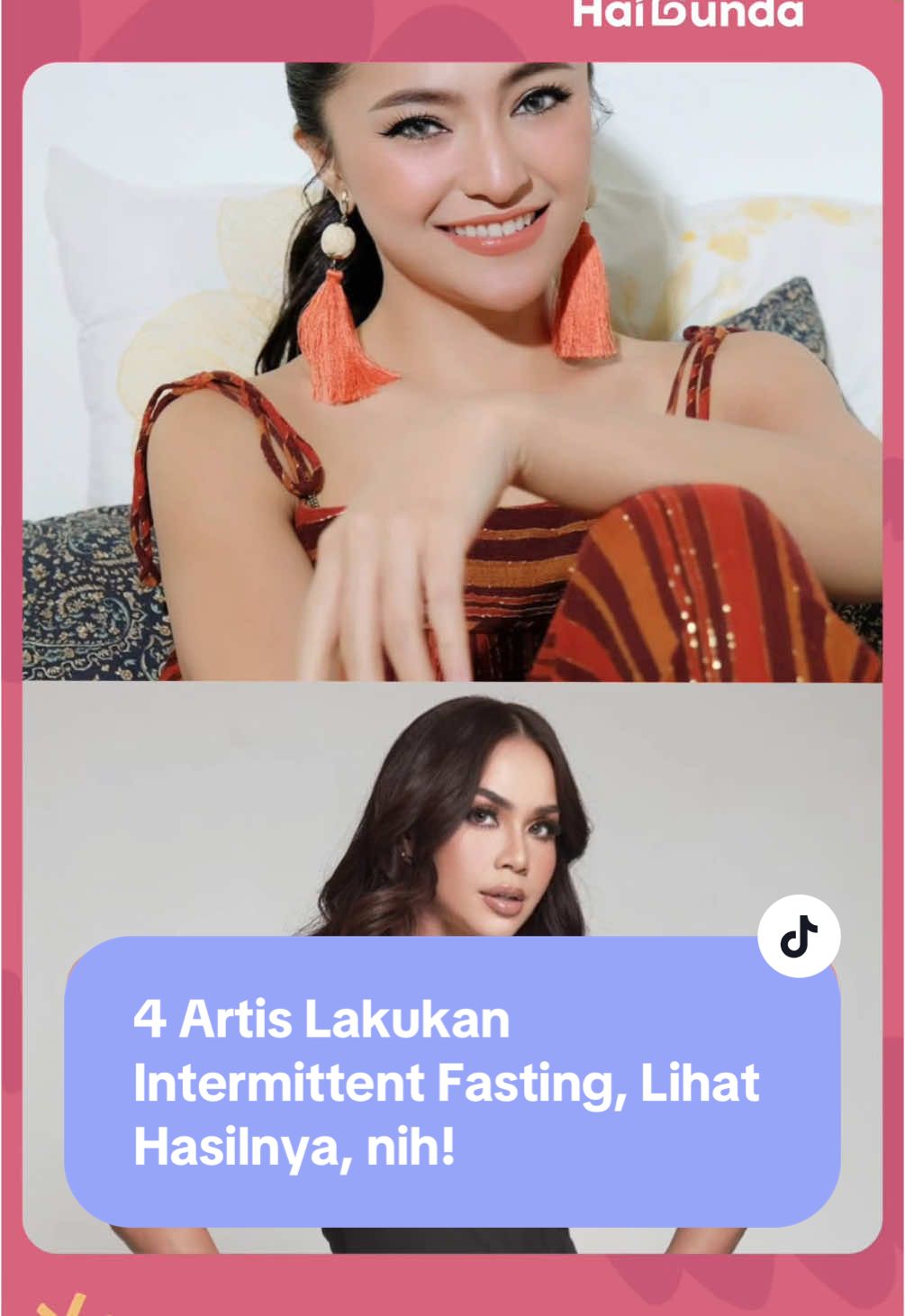 Salah satu metode diet yang bisa dilakukan adalah intermittent fasting, Bun🧐 Deretan artis ini juga melakukan metode tersebut & berhasil, lho! #marshanda #melaneyricardo #tikapanggabean #anyageraldine #intermittentfasting #diet #dietsehat #olahraga #workout #fyp #fypシ゚ #haibunda #haibundacom 