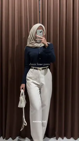 classic loose pants from @Rama1🤍 #outfit #OOTD #outfitideas #outfitinspo #fyp 