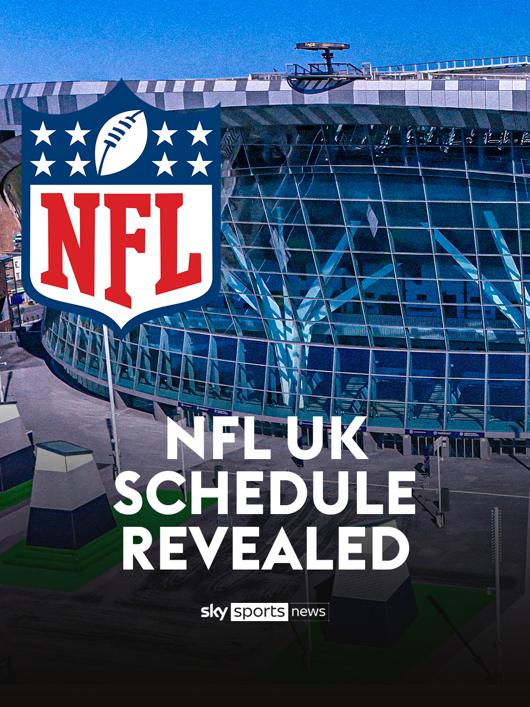 The NFL 2025 UK schedule has been revealed with Dublin hosting it's first ever regular season game 🏈 #skysports #skysportsnews #NFL