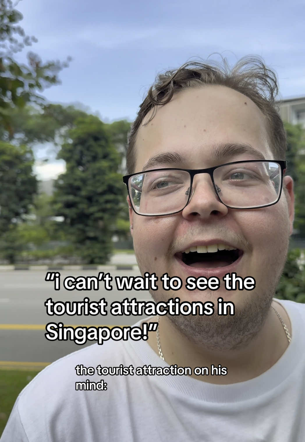 he was too stunned to speak after travelling all the way from Edinburgh to Ubi