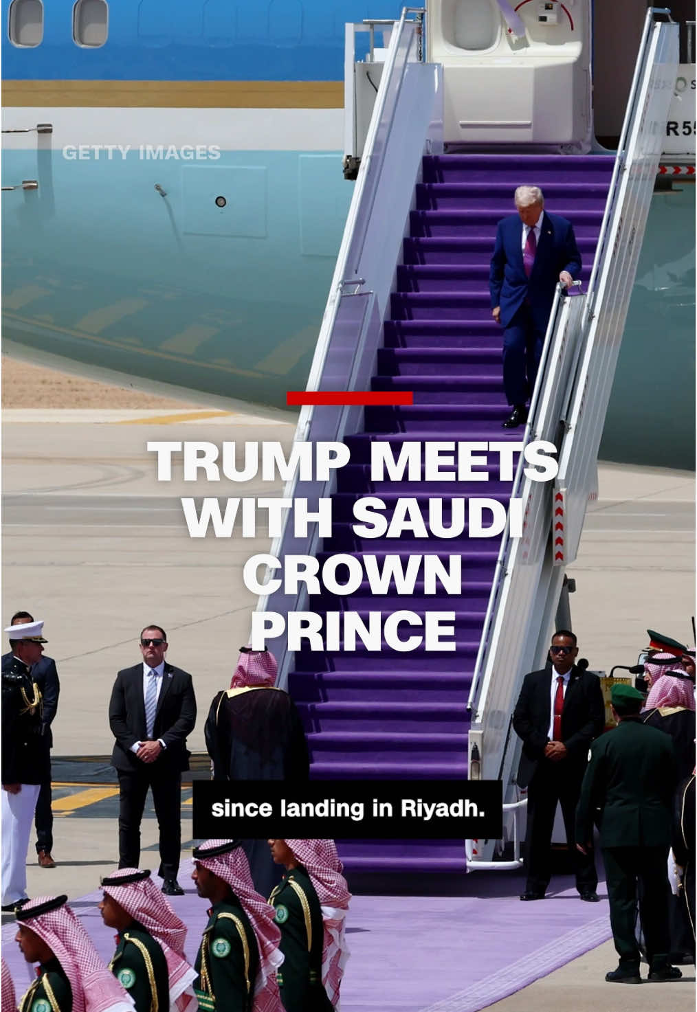 President Donald Trump is in Riyadh visiting with the Saudi Crown Prince Mohammed bin Salman on his first international trip of his second term. CNN's Kaitlan Collins explains what Trump is hoping to accomplish.