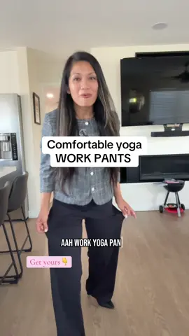 In love with these yoga work pants ! So comfortable and I’m going to buy in every color. I know you will love them too! So definitely check them out 😍 #businessoutfit #workpants #comfortable #yogapants #businesscasual #businesswoman 