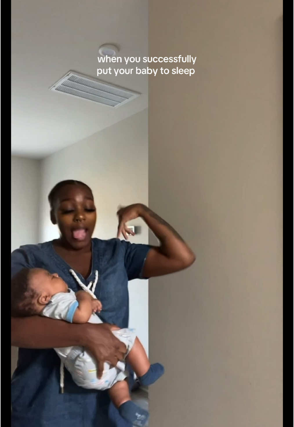 IYKYK There’s something about putting the baby to sleep 