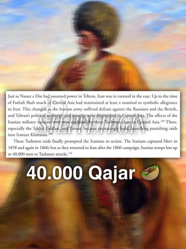 Qajar 🍢 #turkmen #türkmentaryhy #turkmenhistory #turkmenistan🇹🇲 #turanbirliği🇹🇷🇦🇿🇺🇿🇰🇿🇰🇬🇹🇲 #nationalistedit 