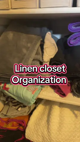 Sheet storage boxes help clean up that linen closet big time! Obsessed! #sheetstorage #linencloset #lamuhome #beddingorganization 