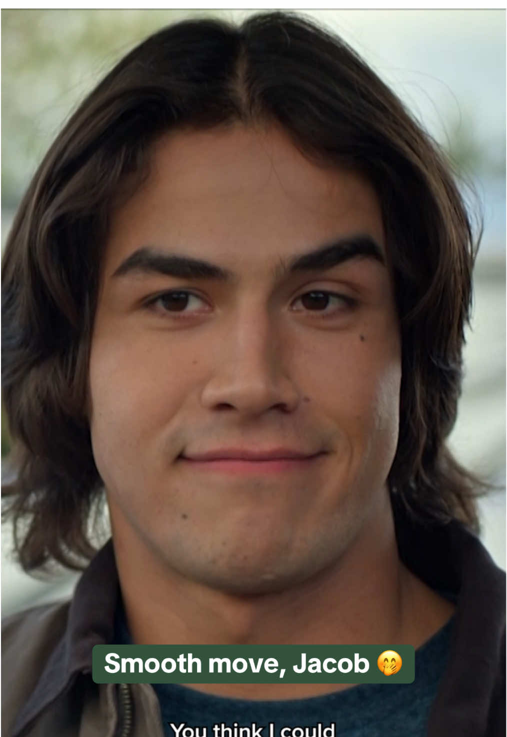 I see you blushing, Lola.😉   Stream #SullivansCrossing on CTV.ca and @cravecanada  #tvshow #romance #drama 