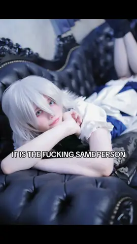 I literally couldn't believe my eyes when I saw this 😭😭😭 She now is a cosplayer and streamer on Twitch btw. #touhou #touhouproject #sakuyaizayoi #yukatakaoka #fyp 