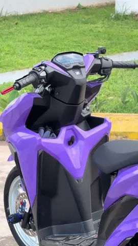 Only one in Myanmar.🇲🇲💜🛵