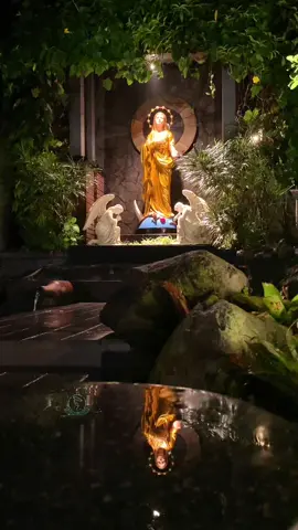 📍Lokasi : Taman Doa Maria Oblat Bloran Sleman Yogyakarta  Memasuki bulan Mei tetapi cuaca masih belum bisa diprediksi, sering tiap hari masih saja hujan, meski kadang kondisi tersebut cukup merepotkan tetapi selalu ada hal baik yang bisa disyukuri seperti suasana yang lebih syahdu dan menenangkan.  Suasana yng ideal untuk berdoa ataupun berdevosi Seperti postingan video kali ini, suasana Taman Doa Oblat setelah diguyur hujan cukup lebat, kemudian setelah reda menghadirkan suasana yng lebih tenang ataupun wening  Selama bulan Mei ini teman- teman sudah kehujanan berapa kali ketika sowan Bunda Maria? Silahkan berbagi pengalaman kalian di kolom komentar ya! Siapa tahu bisa menginspirasi. Terima Kasih. Tuhan memberkati disetiap perjalanan kalian. #sowanbundamaria  #tamandoaoblat  #tamandoakatolik  #guamaria  #goamaria #katolik  #gerejakatolik