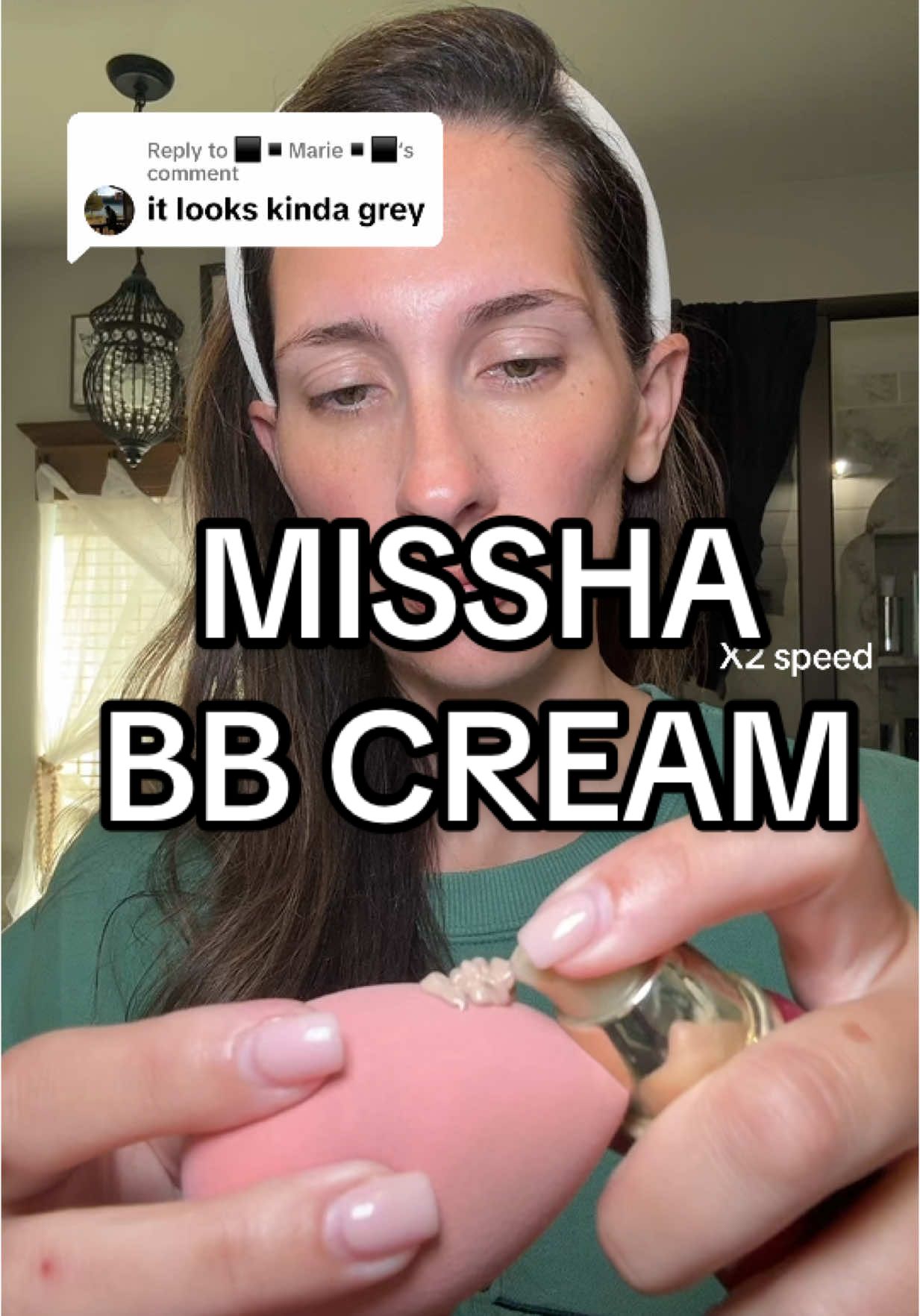 Replying to @⬛️▪️Marie▪️⬛️ Don’t let the grey undertone scare you—this BB cream gives the most natural, skin-like finish! Blurs, evens, and just works.  @Missha US #MisshaBBCream #KBeautyFavorite #BBcreamGlow #MakeupMustHave #NaturalFinish #EverydayMakeup #CoolToneFriendly #skinfirstmakeup #tiktokshopcreatorpicks #TTSlevelup #tiktokshopmemorialday 